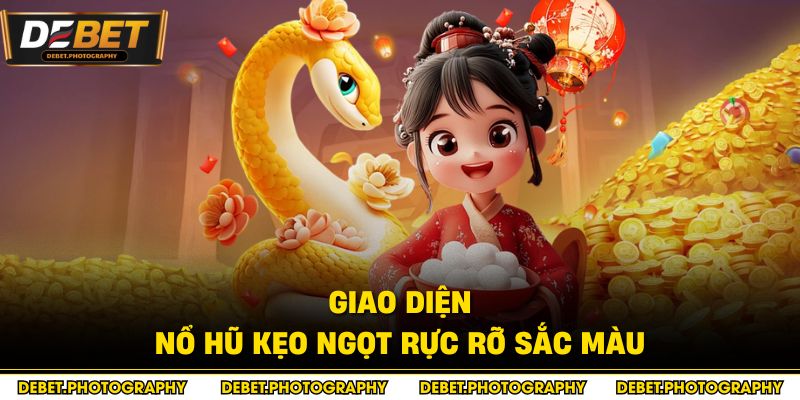 Giao diện nổ hũ kẹo ngọt rực rỡ sắc màu