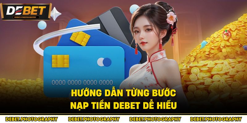 Hướng dẫn từng bước nạp tiền Debet dễ hiểu